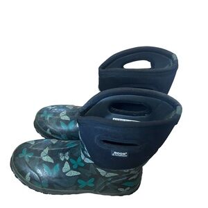 Bogs Classic Butterfly Mid Waterproof Rubber Boot size 10